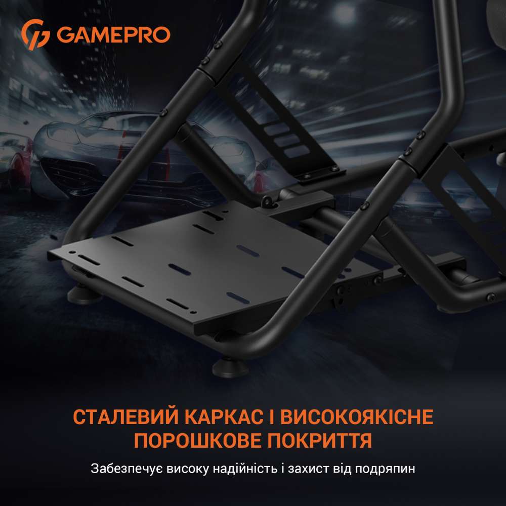 Изображение Кокпит GAMEPRO RS100 Black