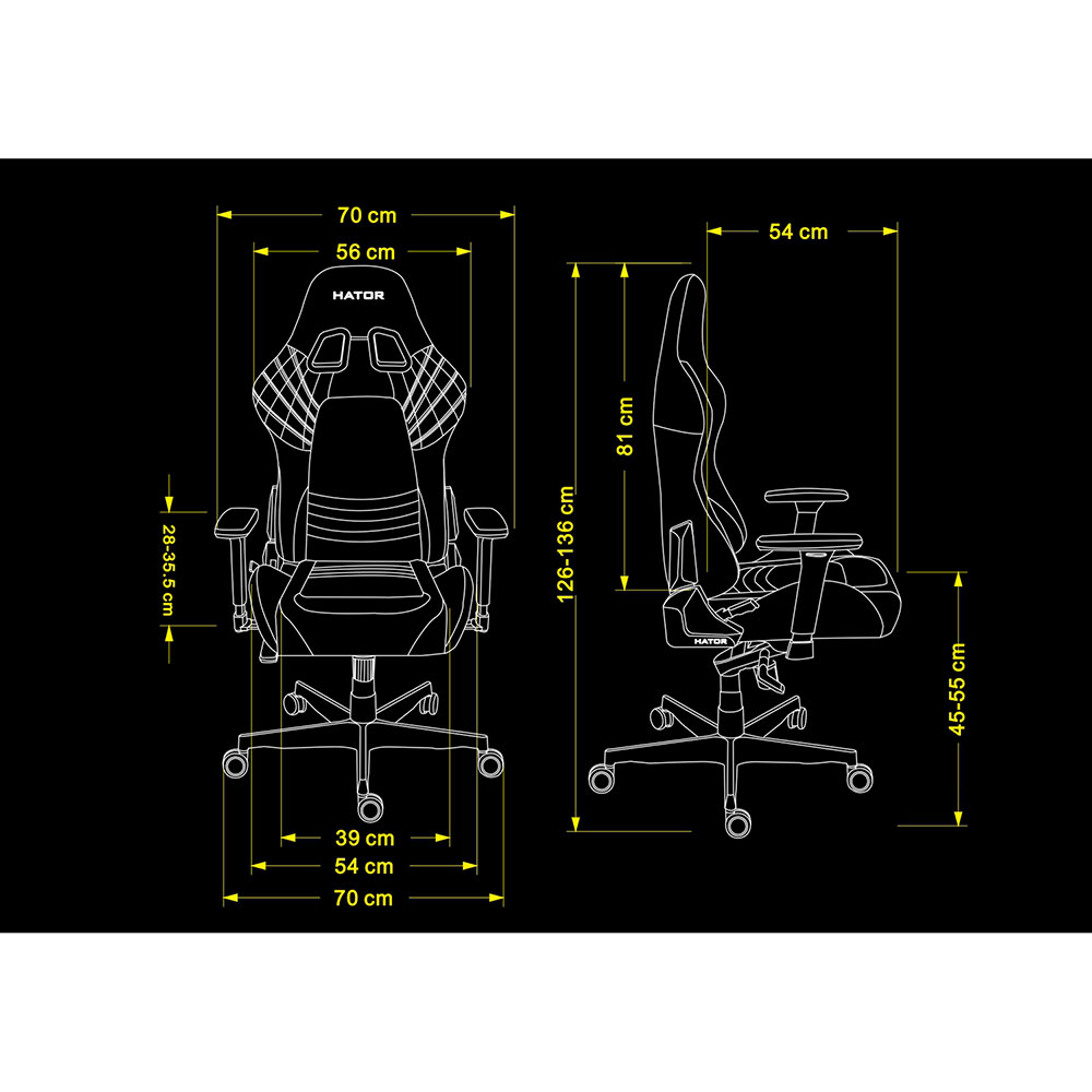 В Фокстрот Кресло HATOR Darkside 2 PRO Fabric Grey (HTC1506)