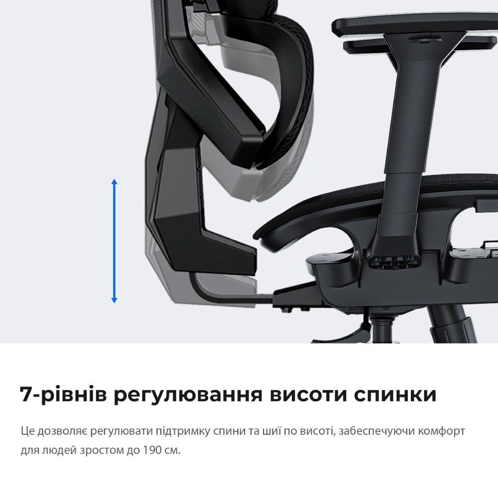 Заказать Кресло ANDA SEAT X-Air Pro Size XL Mesh Space Black (AD-WY-01-BBB-B01)