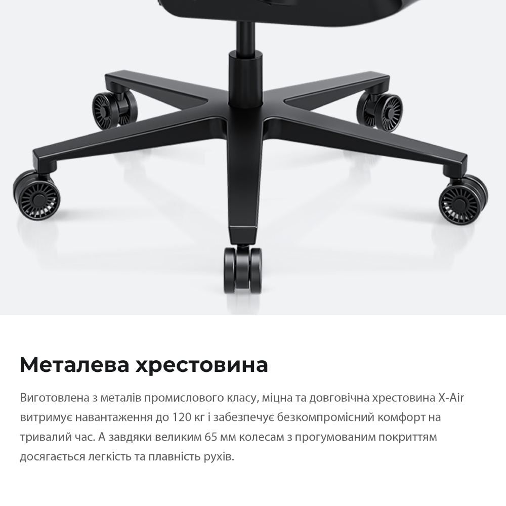 В Украине Кресло ANDA SEAT X-Air Pro Size XL Mesh Space Black (AD-WY-01-BBB-B01)