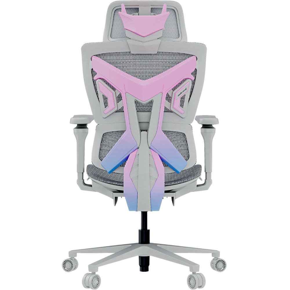 Кресло ANDA SEAT X-Air Pro Size XL Mesh Gray Twilight (AD-WY-01-GGSP-G01) Основание кресла крестовина с роликами