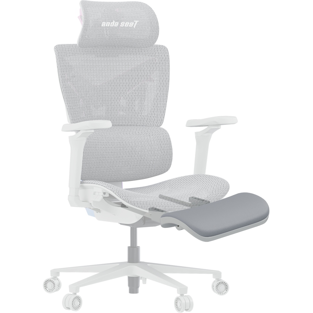 Підставка для ніг ANDA SEAT Footrest X-Air / X-Air Pro Gray (WY-AC-JT-01-G) Матеріал оббивки тканина