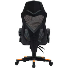 Кресло CANYON Flow MCH01 Mesh Black Orange (CNE-MCH01)