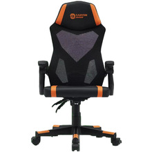 Кресло CANYON Flow MCH01 Mesh Black Orange (CNE-MCH01)
