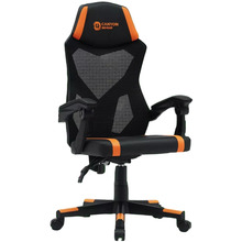 Кресло CANYON Flow MCH01 Mesh Black Orange (CNE-MCH01)