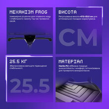 Крісло для геймерів PROOVE Gaming Arena Black (GCRN0001001)