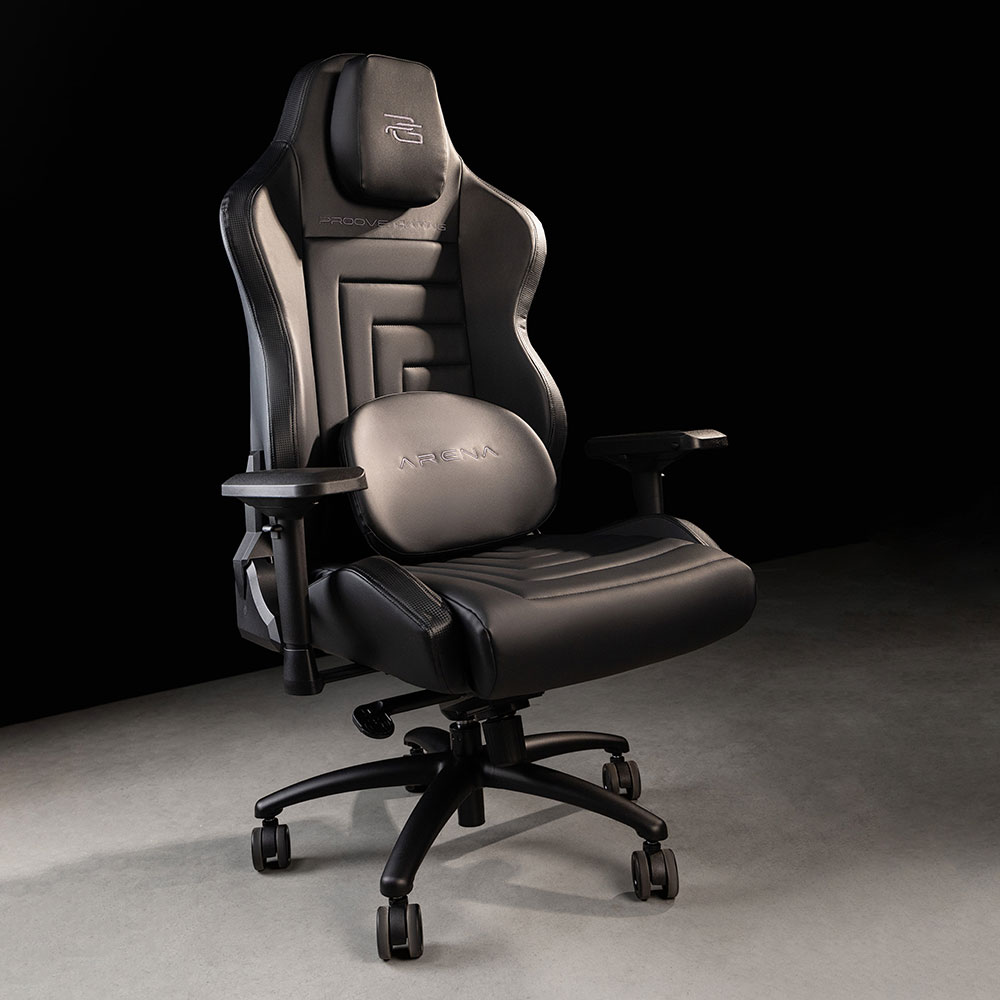 Крісло для геймерів PROOVE Gaming Arena Black (GCRN0001001) Матеріал корпусу метал