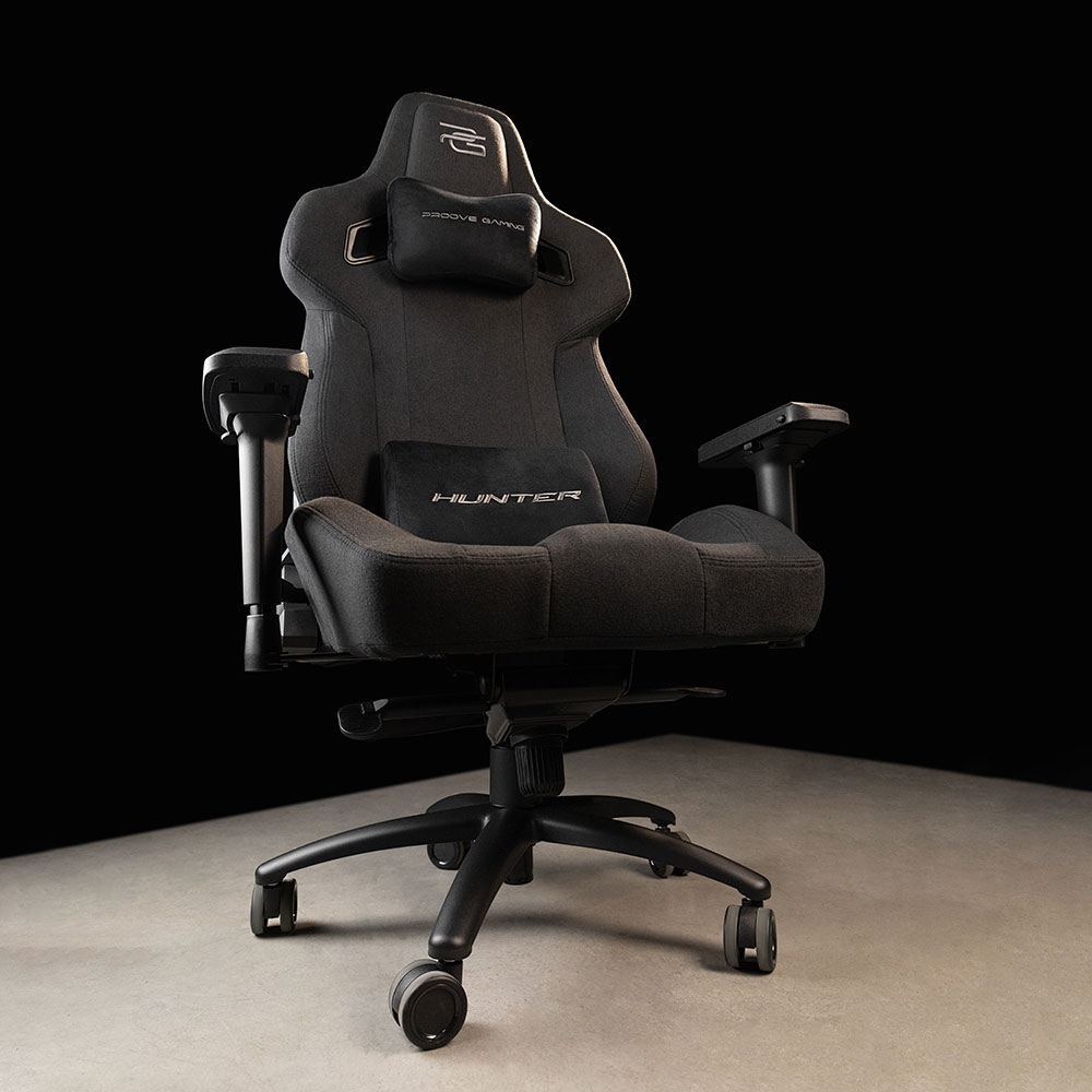 Покупка Крісло для геймерів PROOVE Gaming Hunter Black (GCHN001001)