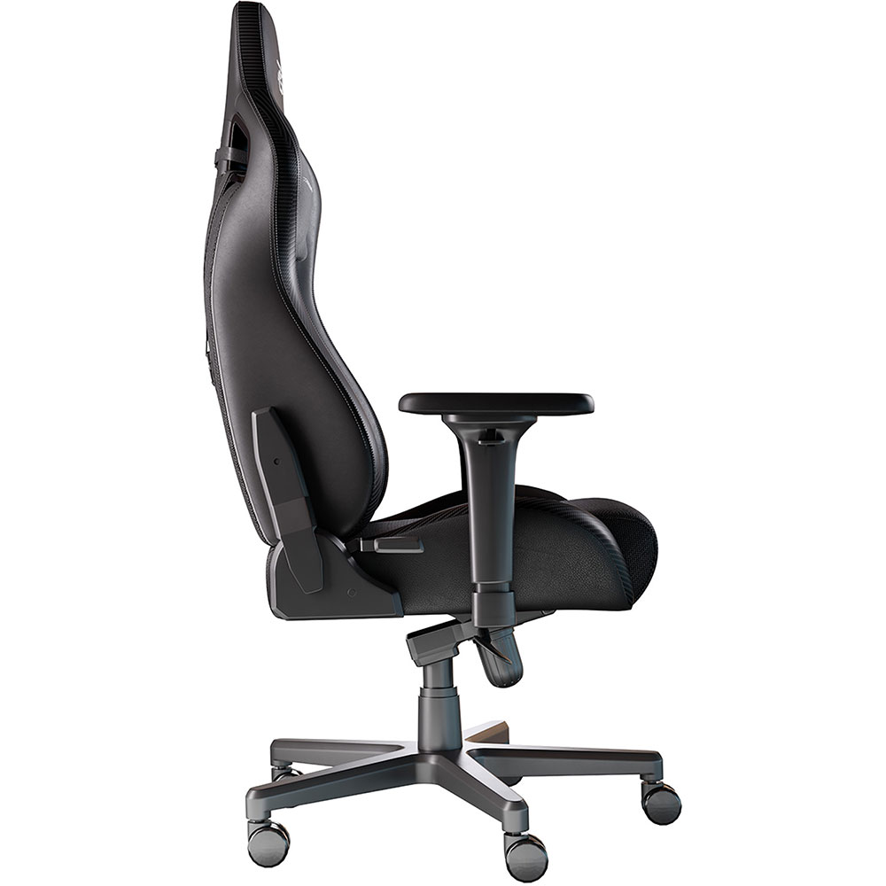 Крісло для геймерів PROOVE Gaming Warrior Black (GCWR0001001) Матеріал оббивки шкірозамінник