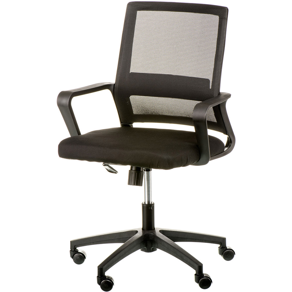 Офисное кресло SPECIAL4YOU Leo Black (E7184) Материал обивки сетка полиэстер