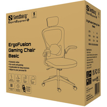 Кресло SANDBERG ErgoFusion Gaming Chair Basic Black (640-97)
