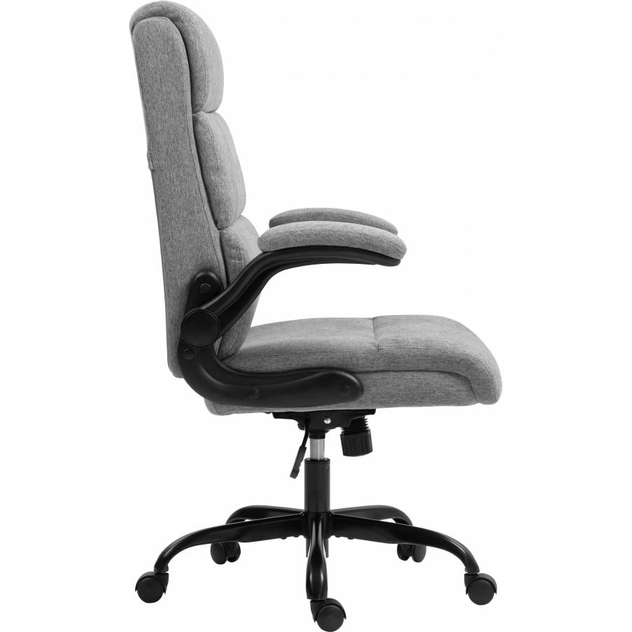 Крісло GT RACER B-3041 Fabric Gray Матеріал оббивки тканина