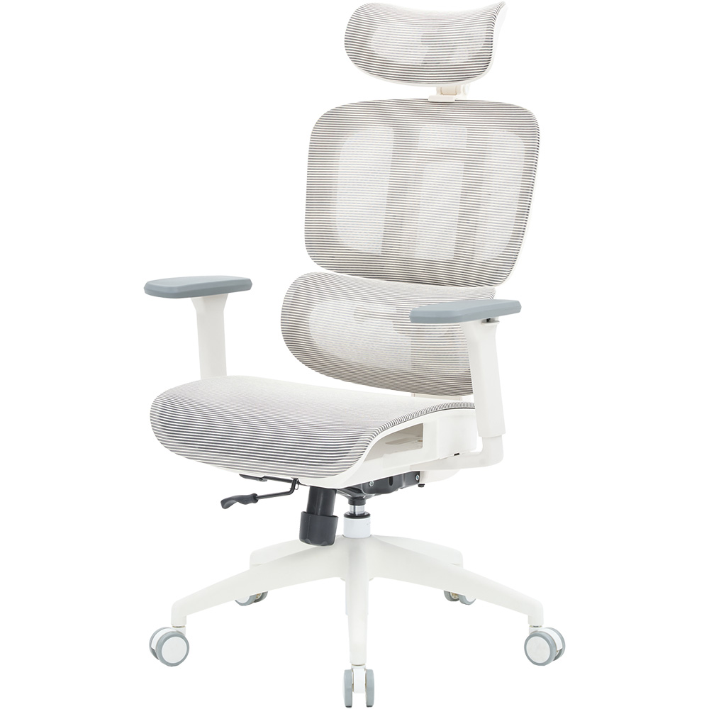 Крісло OFFICEPRO Skyline White/Light Gray (OC680-W-LG-LG) Тип для персоналу