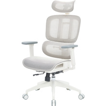 Крісло OFFICEPRO Skyline White/Light Gray (OC680-W-LG-LG)