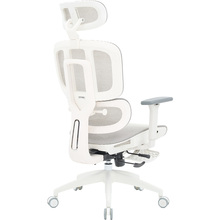 Крісло OFFICEPRO Skyline Footrest White/Light Gray (OC750-W-LG-LG)