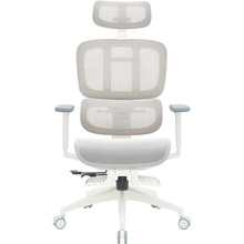 Крісло OFFICEPRO Skyline Footrest White/Light Gray (OC750-W-LG-LG)