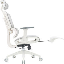 Крісло OFFICEPRO Skyline Footrest White/Light Gray (OC750-W-LG-LG)