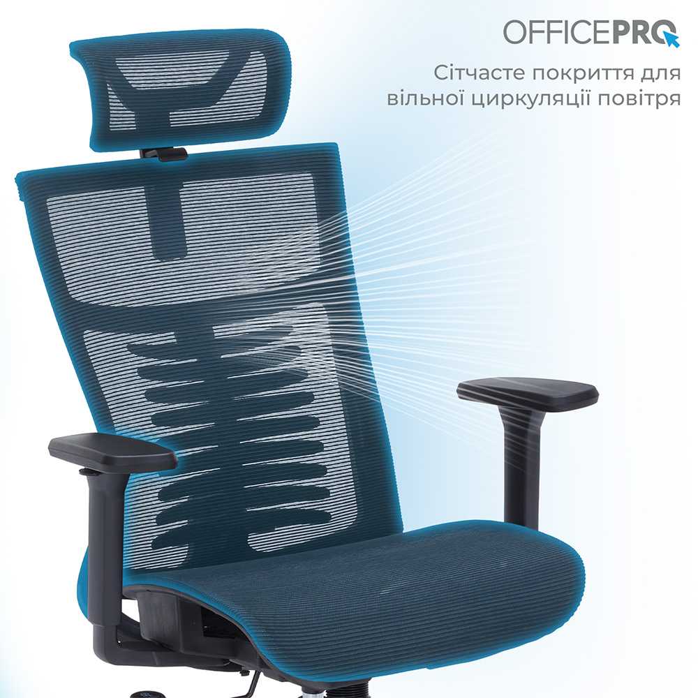Заказать Кресло OFFICEPRO Balance Black (OC620-B-B-B )