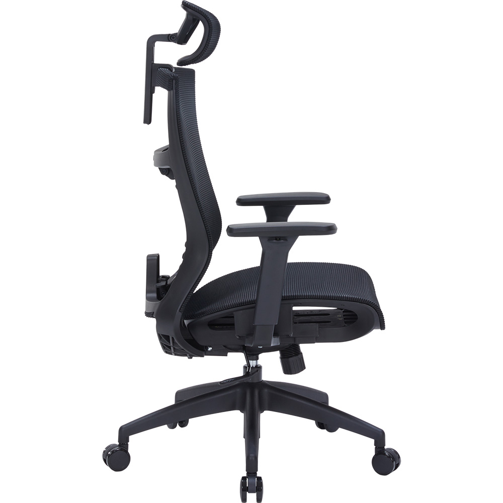 Кресло OFFICEPRO Balance Black (OC620-B-B-B ) Высота кресла 112.5...130.5