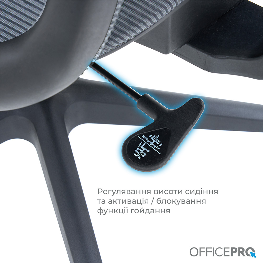 В интернет магазине Кресло OFFICEPRO Balance Black/Dark Gray (OC620-B-DG-DG)