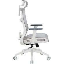 Кресло OFFICEPRO Balance White/Light Gray (OC620-W-LG-LG)