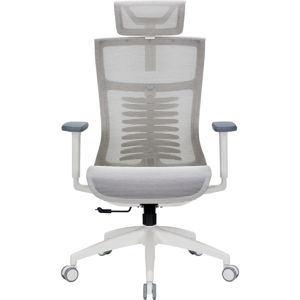 Кресло OFFICEPRO Balance White/Light Gray (OC620-W-LG-LG)