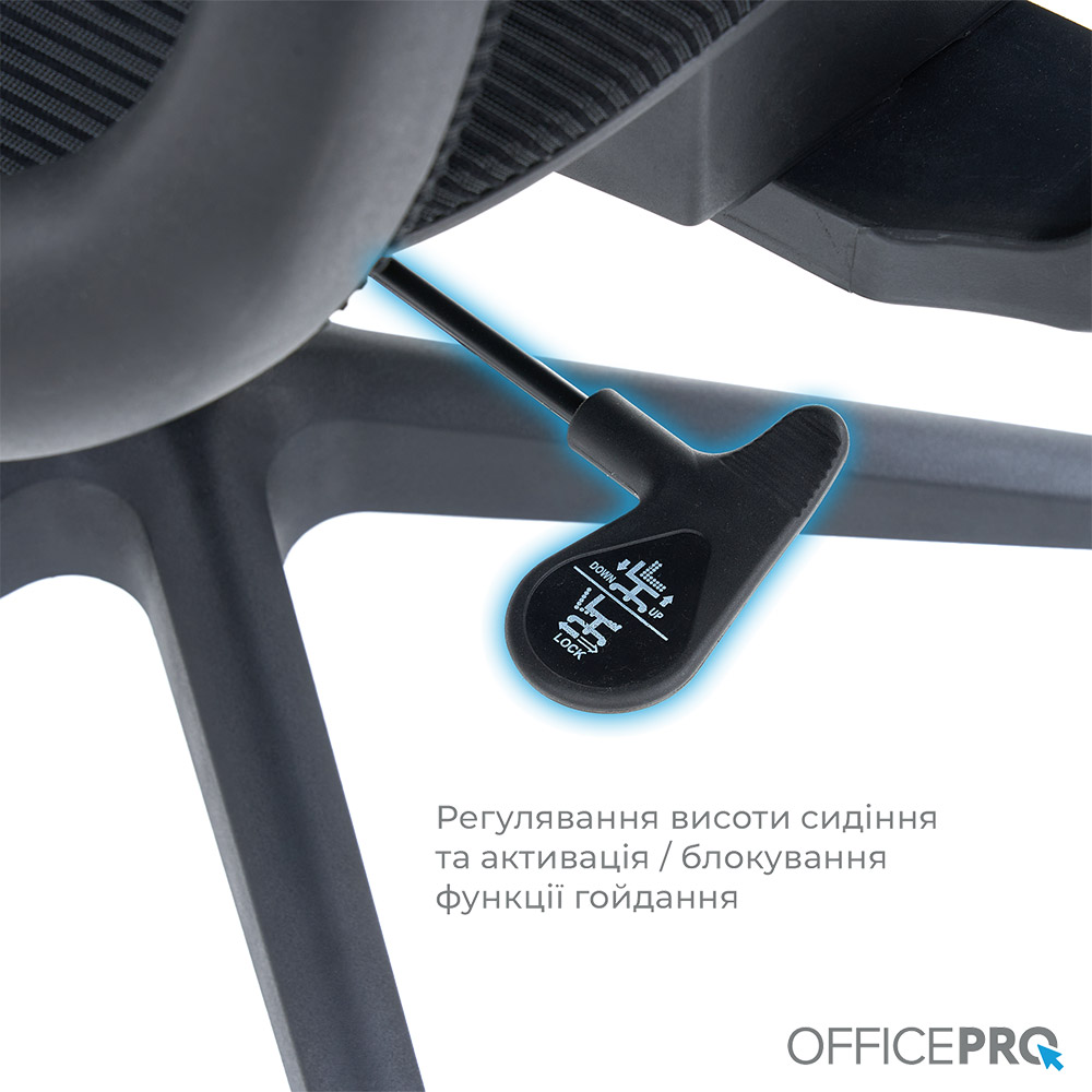 Изображение Кресло OFFICEPRO Elegant Black  (OC660-B-B-B)