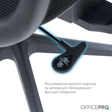 Кресло OFFICEPRO Elegant Black  (OC660-B-B-B)