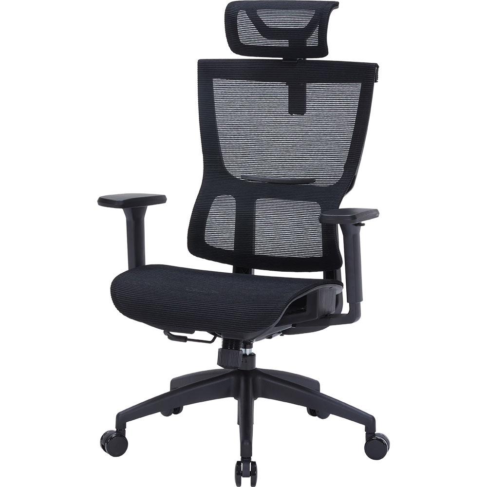 Кресло OFFICEPRO Elegant Black  (OC660-B-B-B) Основание кресла крестовина с роликами