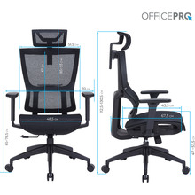 Кресло OFFICEPRO Elegant Black  (OC660-B-B-B)