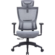 Крісло OFFICEPRO Elegant Black/Dark Gray (OC660-B-DG-DG)