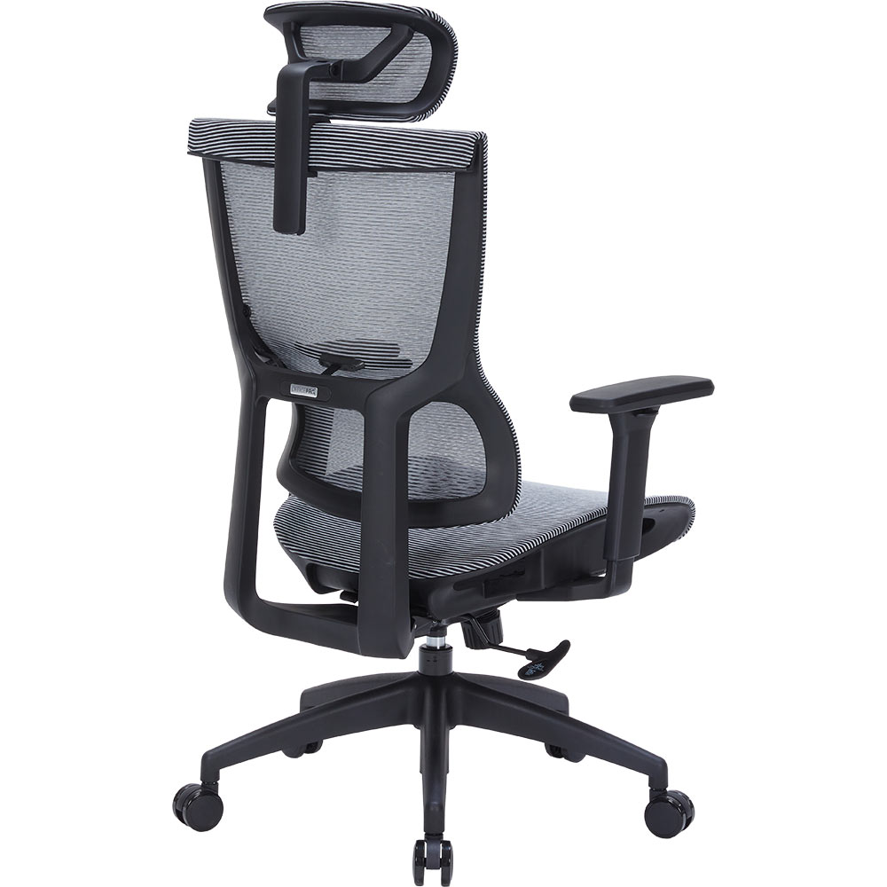 Крісло OFFICEPRO Elegant Black/Dark Gray (OC660-B-DG-DG) Матеріал корпусу нейлон