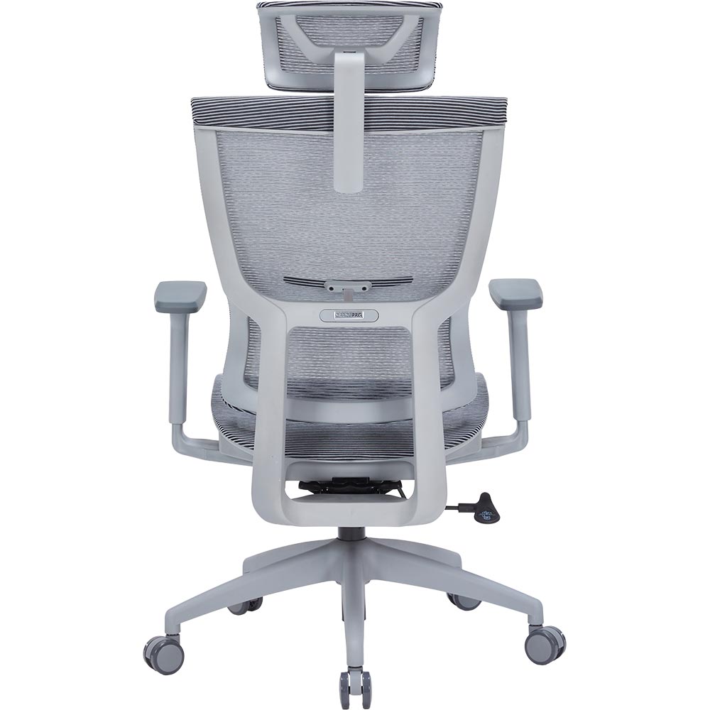 Крісло OFFICEPRO Elegant Gray/Dark Gray (OC660-G-DG-DG) Вторинний колір сірий