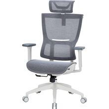 Крісло OFFICEPRO Elegant White/Light Gray (OC660-W-LG-LG)