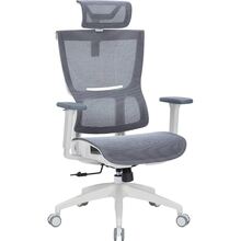 Крісло OFFICEPRO Elegant White/Light Gray (OC660-W-LG-LG)