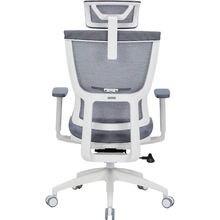 Крісло OFFICEPRO Elegant White/Light Gray (OC660-W-LG-LG)