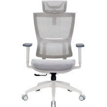 Крісло OFFICEPRO Elegant White/Dark Gray (OC660-W-DG-DG)