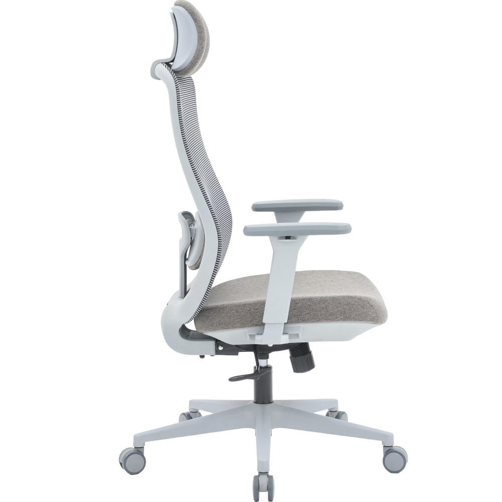 Зовнішній вигляд Крісло OFFICEPRO Wave Gray (OC599-G-G-G)