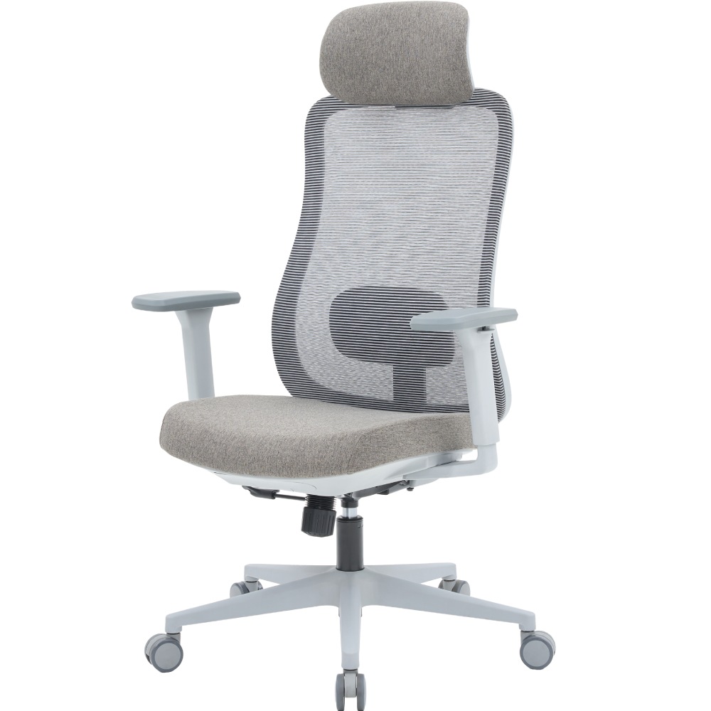 Крісло OFFICEPRO Wave Gray (OC599-G-G-G) Тип для персоналу