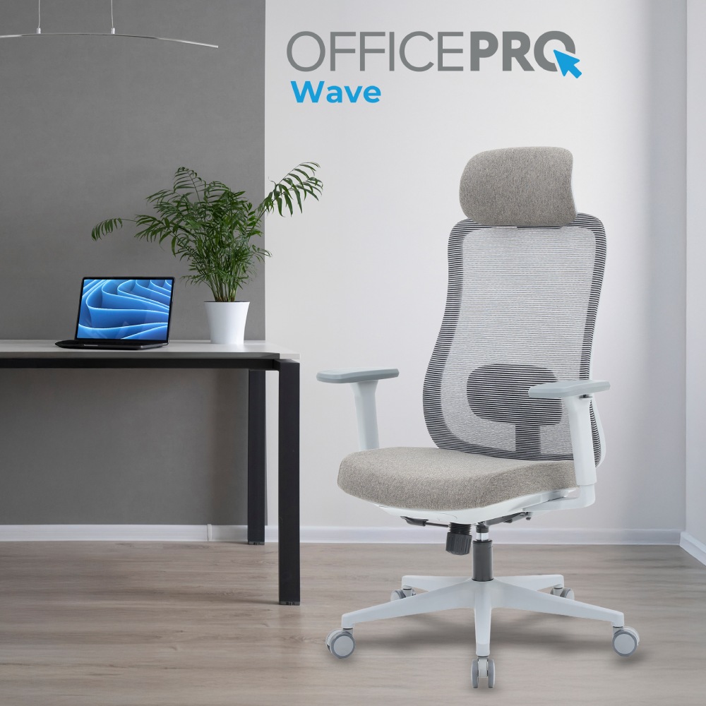 В інтернет магазині Крісло OFFICEPRO Wave Gray (OC599-G-G-G)