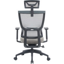 Крісло OFFICEPRO Elegant Black/Dark Gray (OC600-B-DG-DG)