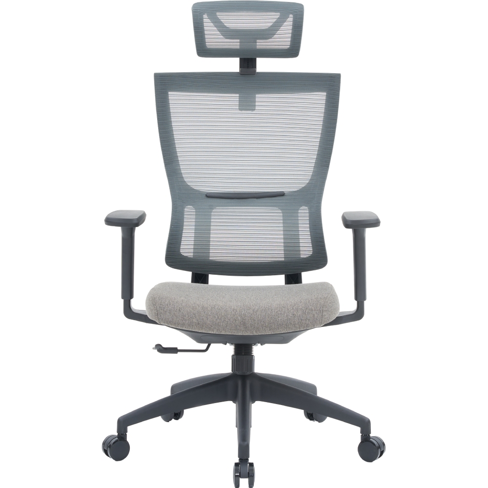 Крісло OFFICEPRO Elegant Black/Dark Gray (OC600-B-DG-DG)