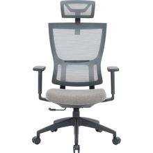 Крісло OFFICEPRO Elegant Black/Dark Gray (OC600-B-DG-DG)