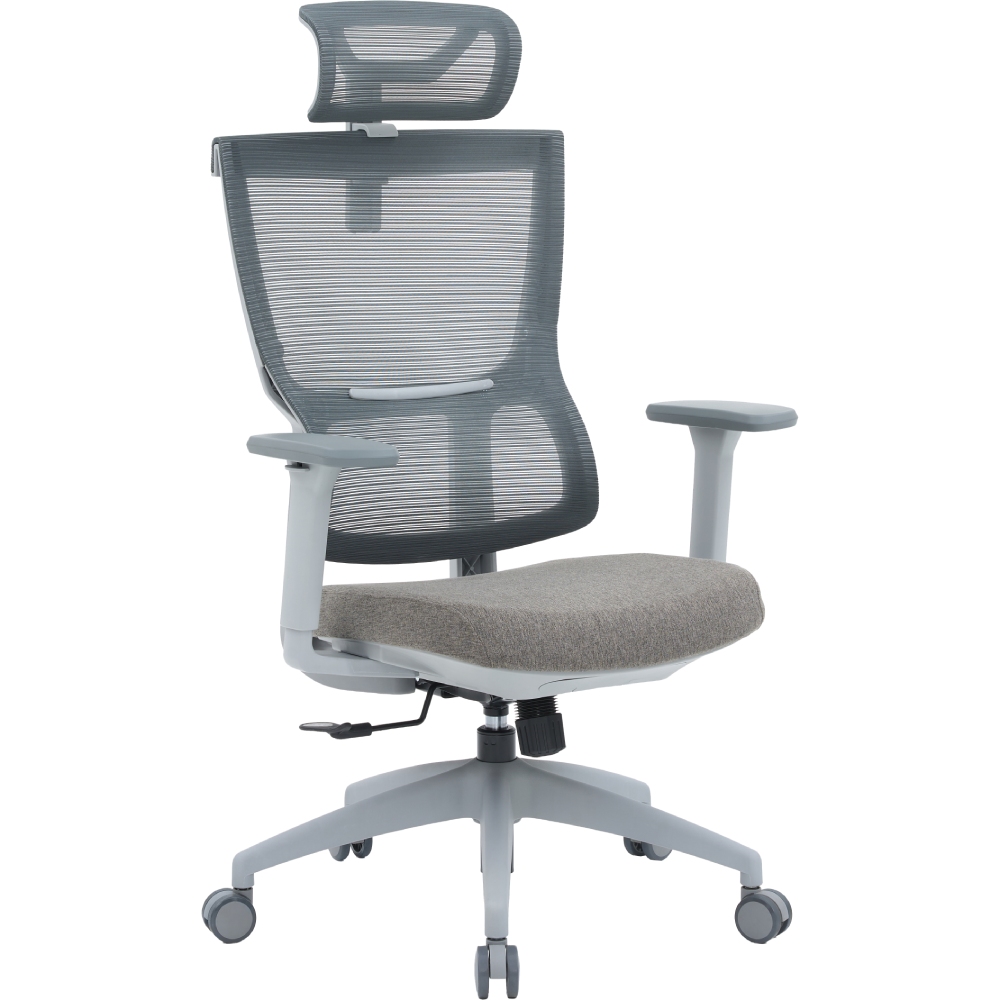 Кресло OFFICEPRO Elegant Gray/Dark Gray (OC600-G-DG-DG) Тип для руководителя