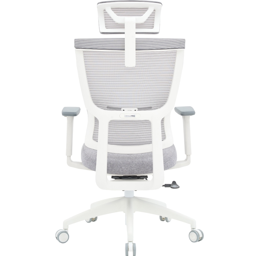 Кресло OFFICEPRO Elegant White/Light Gray (OC600-W-LG-LG) Материал корпуса нейлон