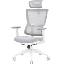Кресло OFFICEPRO Elegant White/Light Gray (OC600-W-LG-LG)