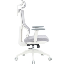 Кресло OFFICEPRO Elegant White/Light Gray (OC600-W-LG-LG)