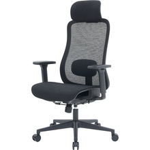 Крісло OFFICEPRO Wave Black (OC670-B-B-B)