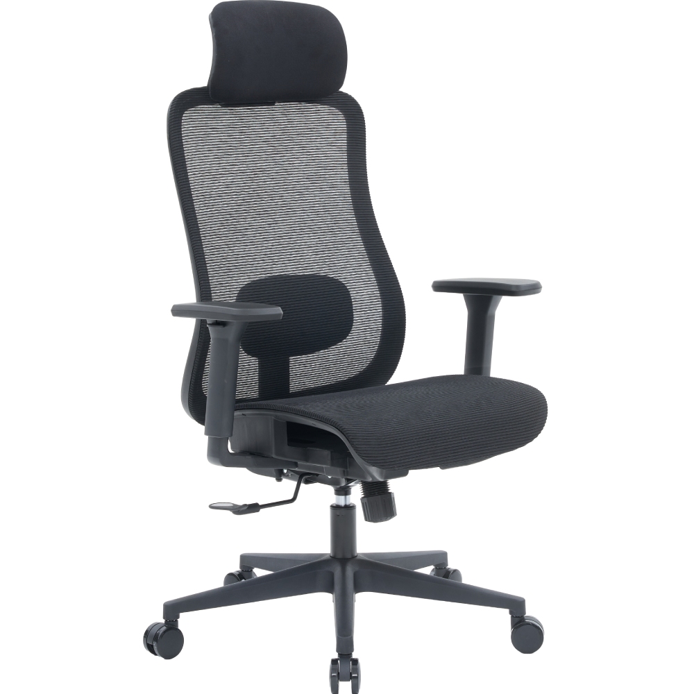 Крісло OFFICEPRO Wave Black (OC670-B-B-B) Матеріал оббивки сітка поліестер