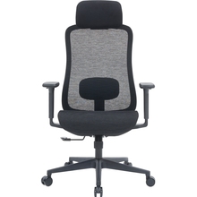 Крісло OFFICEPRO Wave Black (OC670-B-B-B)